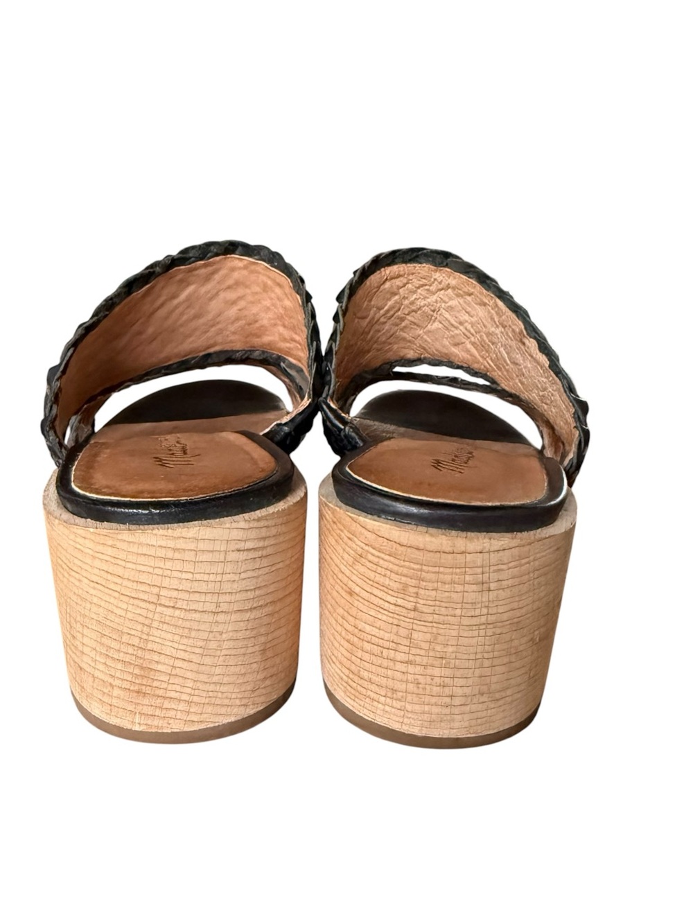 Madewell The Kiera Mule Sandal in Woven Leather black size 8
Style No. AM223 - Picture 8 of 12